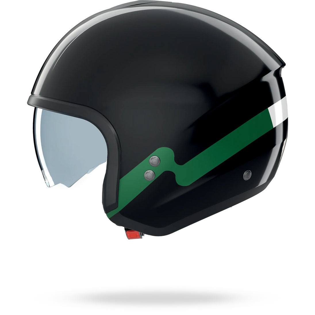 Nolan casco Jet N20-2 ZEFIRO Nero / Italia - XS