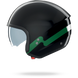 Nolan casco Jet N20-2 ZEFIRO Nero / Italia - XS