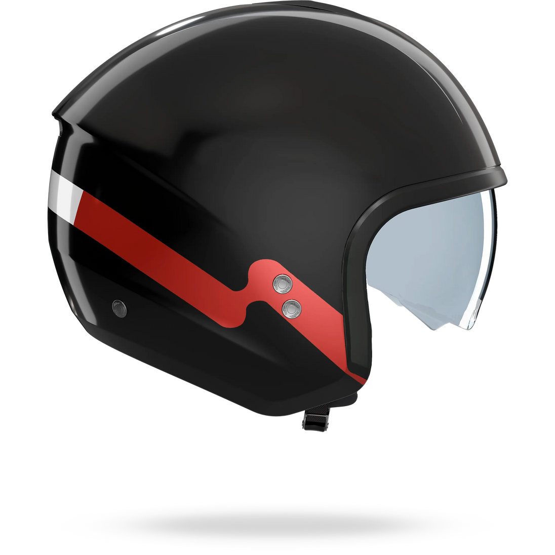 Nolan casco Jet N20-2 ZEFIRO Nero / Italia - L