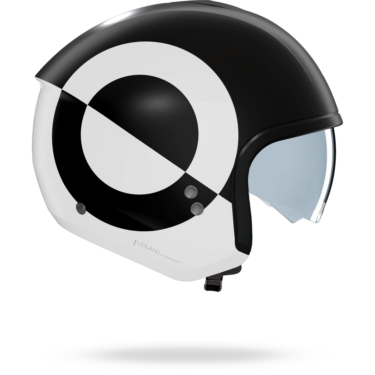 Nolan casco Jet N20-2 VICEVERSA Black / White - L