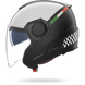 Nolan casco Jet N40-5 06 BELLAVISTA Nero / Bianco / Scacchi - XS