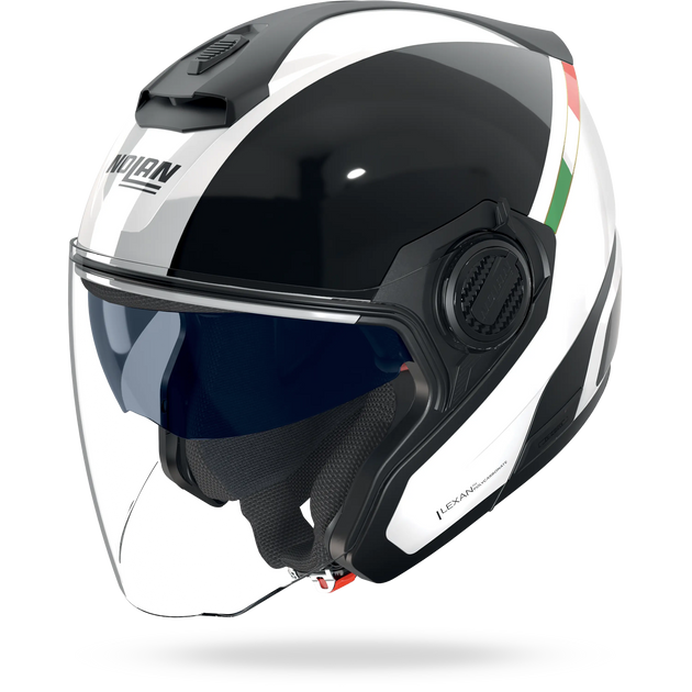 Nolan casco Jet N40-5 06 INTEGRO Bianco / Nero / Italia - XXS