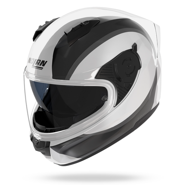 Nolan casco integrale N60-6 BIFASE Bianco / Nero / Grigio - XXS