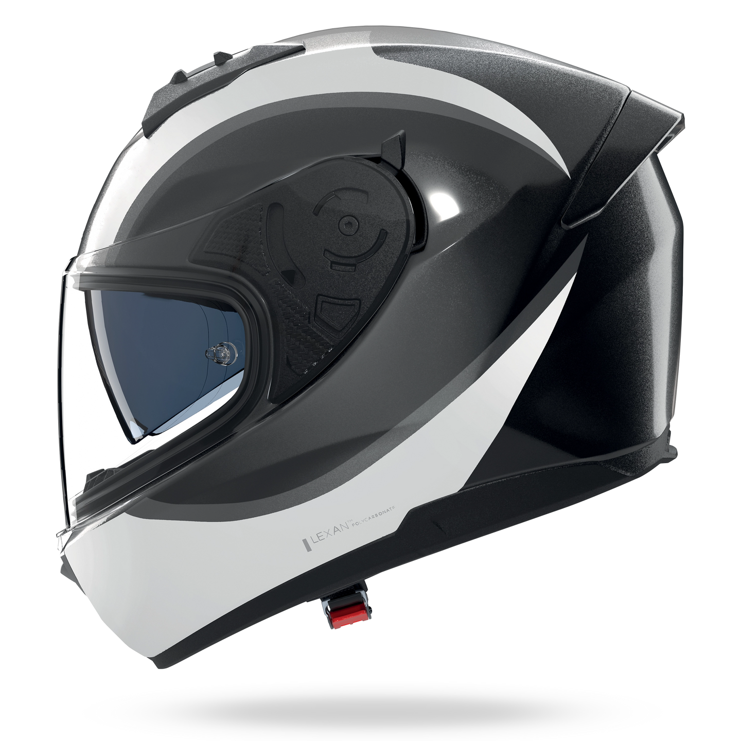 Nolan casco integrale N60-6 BIFASE Nero / Bianco / Grigio - XS