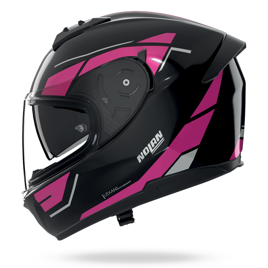 Nolan casco integrale N60-6 SINCRONO Nero / Fucsia - XS