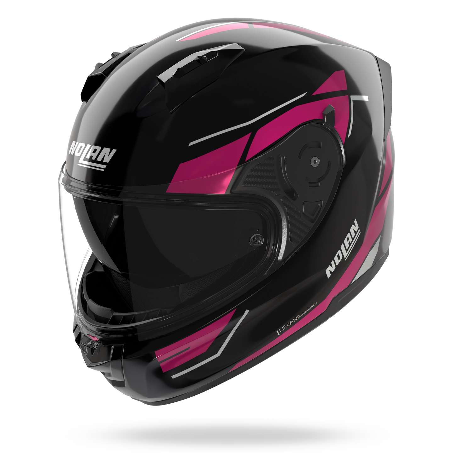 Nolan casco integrale N60-6 SINCRONO Nero / Fucsia - XXS