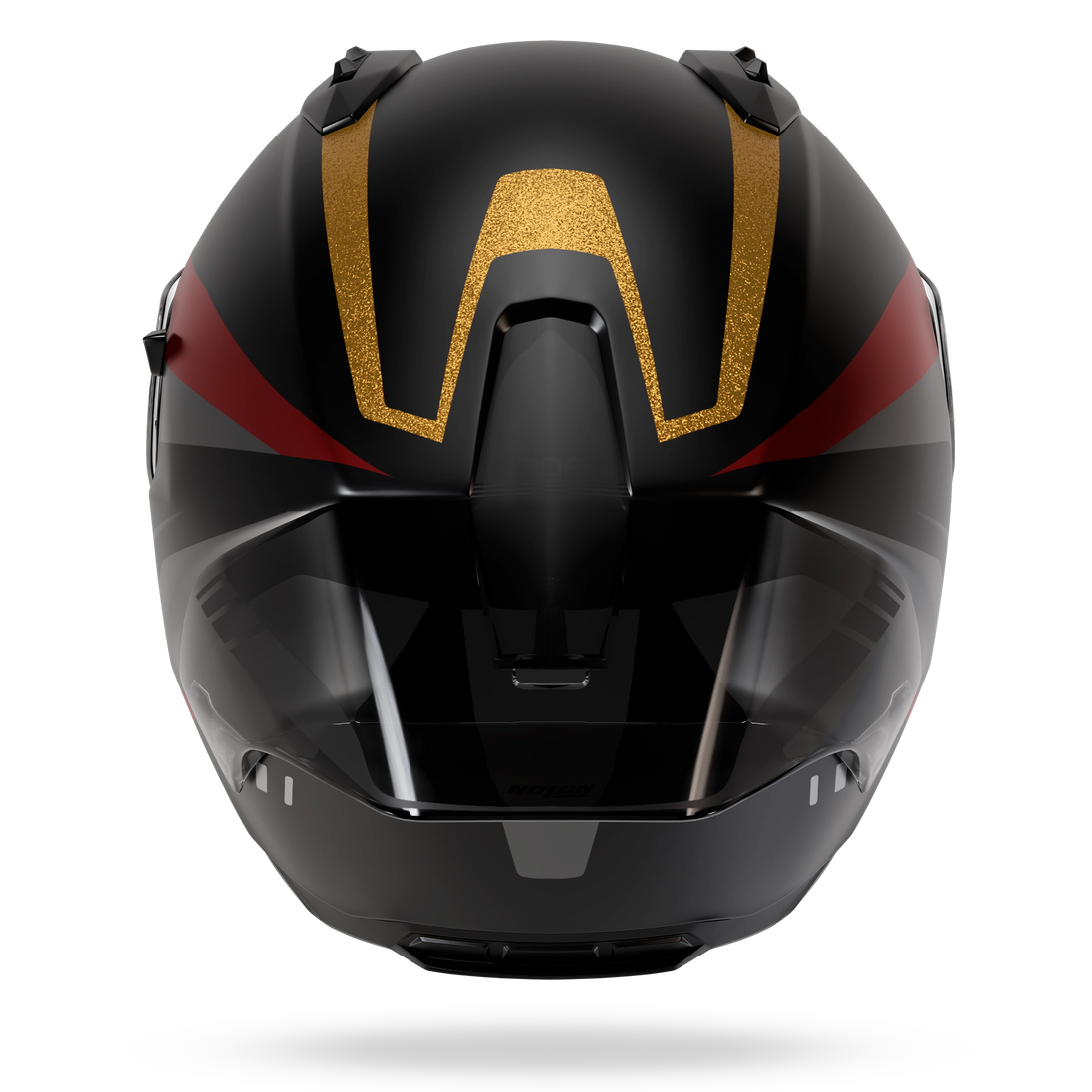Nolan casco integrale N60-6 SPORT LESMO Nero / Rosso / Antracite / Oro - M