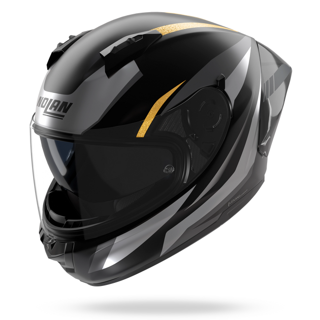 Nolan casco integrale N60-6 SPORT LESMO Nero / Grigio / Antracite / Oro - XXS