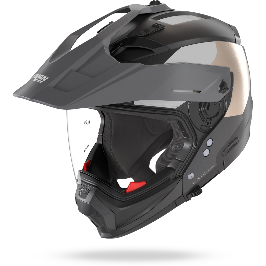 Nolan casco integrale/Jet N70-2 X 06 SELVADO Nero / Grigio lava / Bianco / Sabbia - XXS
