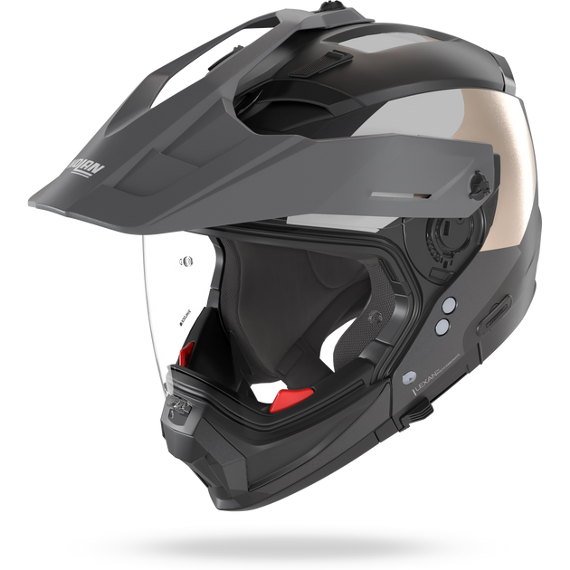 Nolan casco integrale/Jet N70-2 X 06 SELVADO Nero / Grigio lava / Bianco / Sabbia - XXS