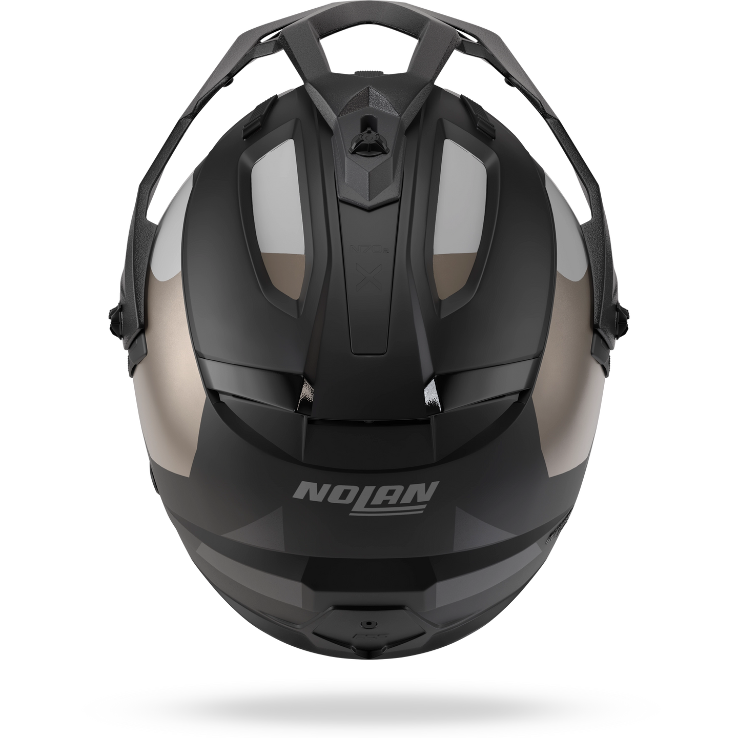 Nolan casco integrale/Jet N70-2 X 06 SELVADO Nero / Grigio lava / Bianco / Sabbia - M
