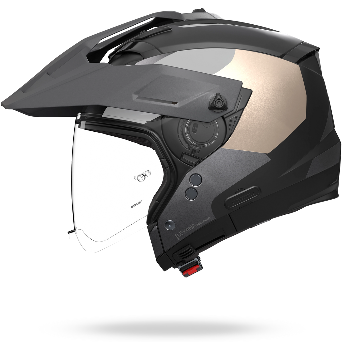Nolan casco integrale/Jet N70-2 X 06 SELVADO Nero / Grigio lava / Bianco / Sabbia - L