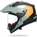 Nolan casco integrale/Jet N70-2 X 06 SELVADO Nero / Verde grigio / Bianco / Arancione - XS