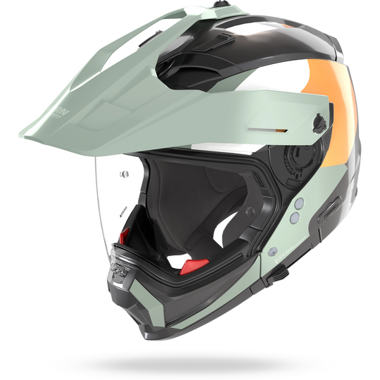 Nolan casco integrale/Jet N70-2 X 06 SELVADO Nero / Verde grigio / Bianco / Arancione - XXS