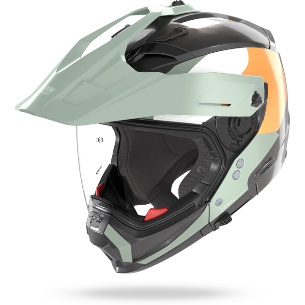 Nolan casco integrale/Jet N70-2 X 06 SELVADO Nero / Verde grigio / Bianco / Arancione - XXS