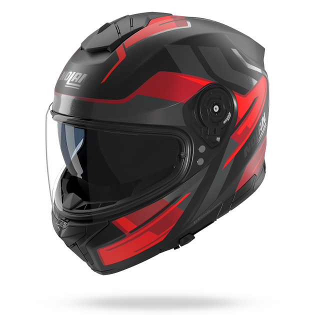 Nolan casco integrale N80-8 TRITTICO Nero / Rosso / Antracite - XXS