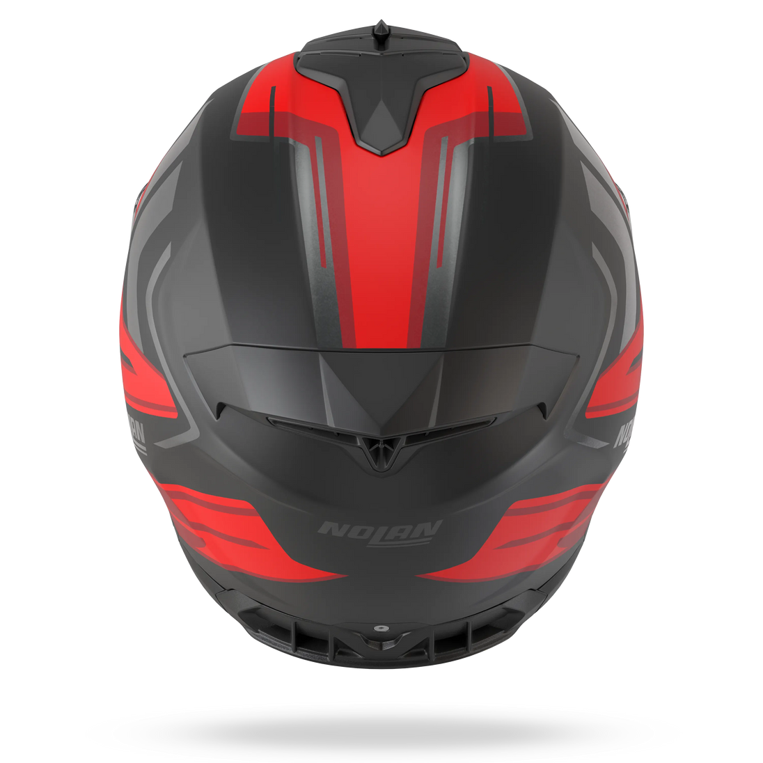 Nolan casco integrale N80-8 TRITTICO Nero / Rosso / Antracite - S