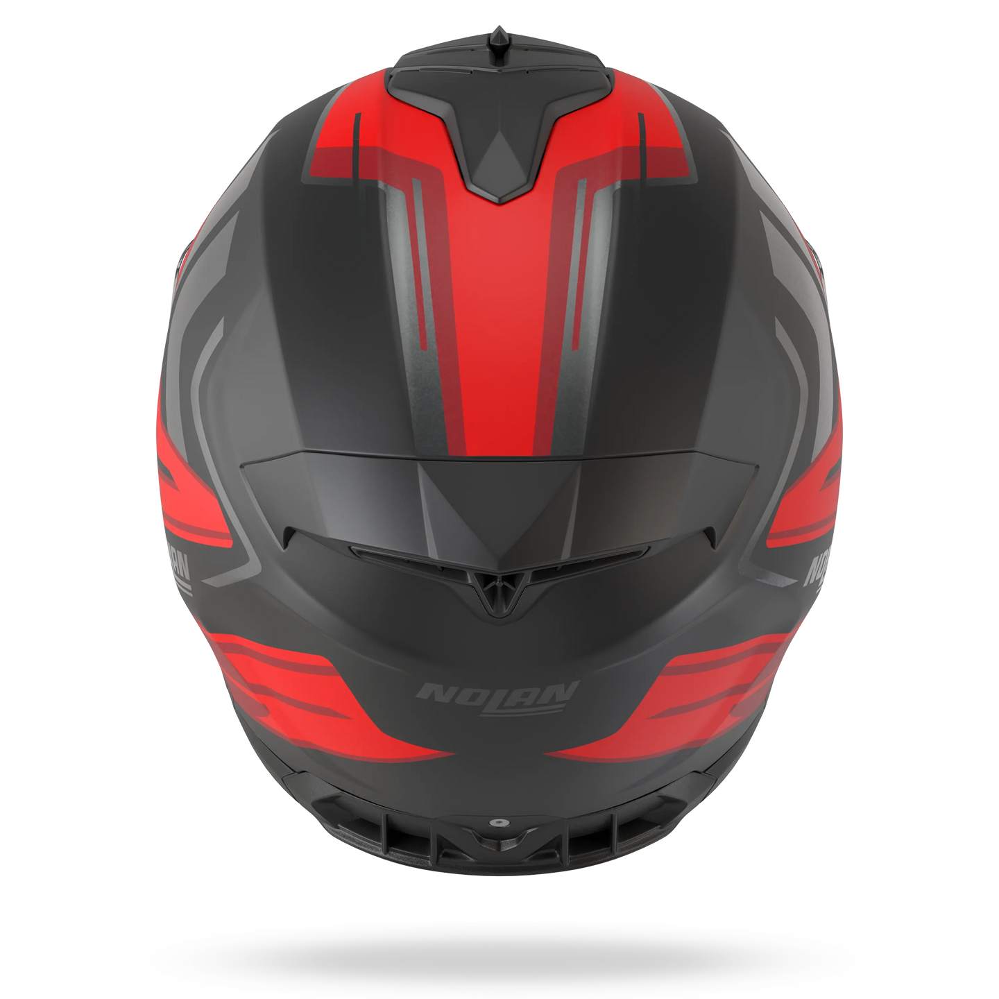 Nolan casco integrale N80-8 TRITTICO Nero / Rosso / Antracite - S
