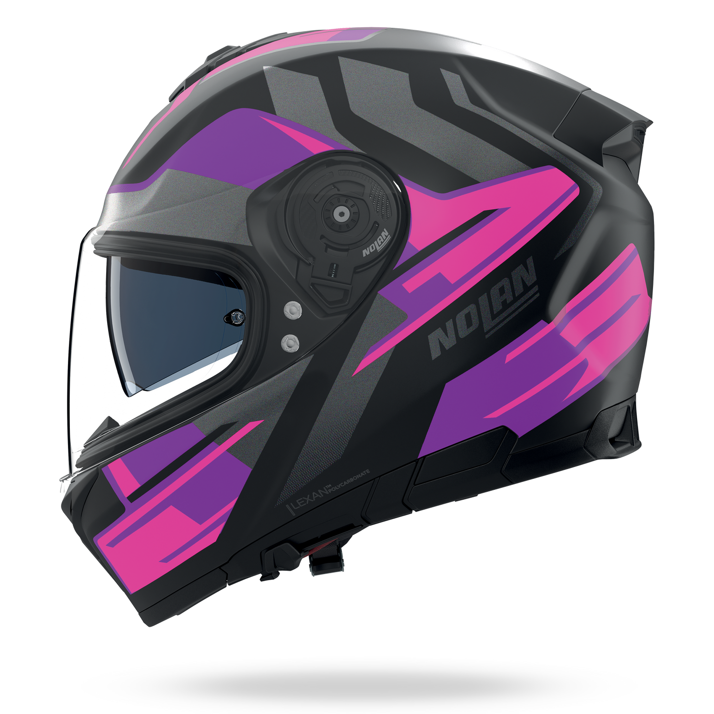 Nolan casco integrale N80-8 TRITTICO Nero / Fucsia / Antracite - XS