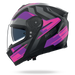 Nolan casco integrale N80-8 TRITTICO Nero / Fucsia / Antracite - XS