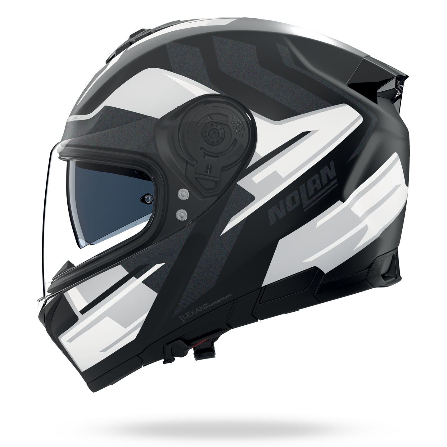 Nolan casco integrale N80-8 TRITTICO Nero / Bianco / Antracite - XS