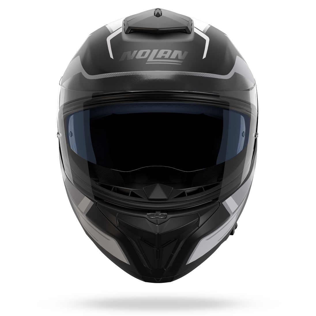 Nolan casco integrale N80-8 TRITTICO Nero / Bianco / Antracite - S