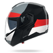 Nolan casco modulare N90-3 06 BLOCCO Nero / Rosso / Antracite / Bianco - XS