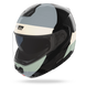 Nolan casco modulare N90-3 06 BLOCCO Nero / Avorio / Antracite / Verde grigio - XXS