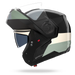 Nolan casco modulare N90-3 06 BLOCCO Nero / Avorio / Antracite / Verde grigio - XXL