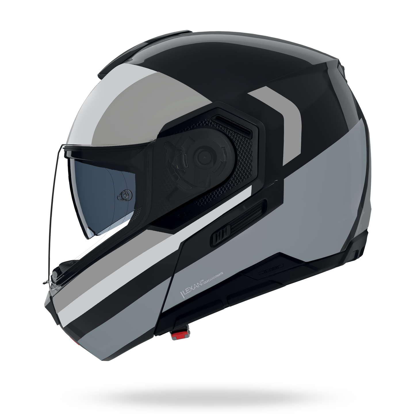 Nolan casco modulare N90-3 06 ROBOTO Nero / Argento / Grigio - XS