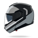 Nolan casco modulare N90-3 06 ROBOTO Nero / Argento / Grigio - XS