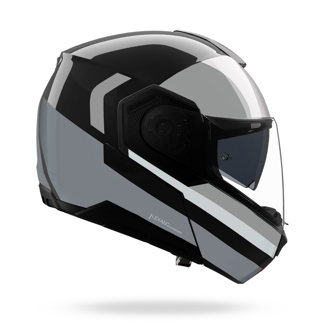 Nolan casco modulare N90-3 06 ROBOTO Nero / Argento / Grigio - L