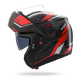 Nolan casco modulare N90-3 06 SINCRONO Nero / Rosso / Bianco - S