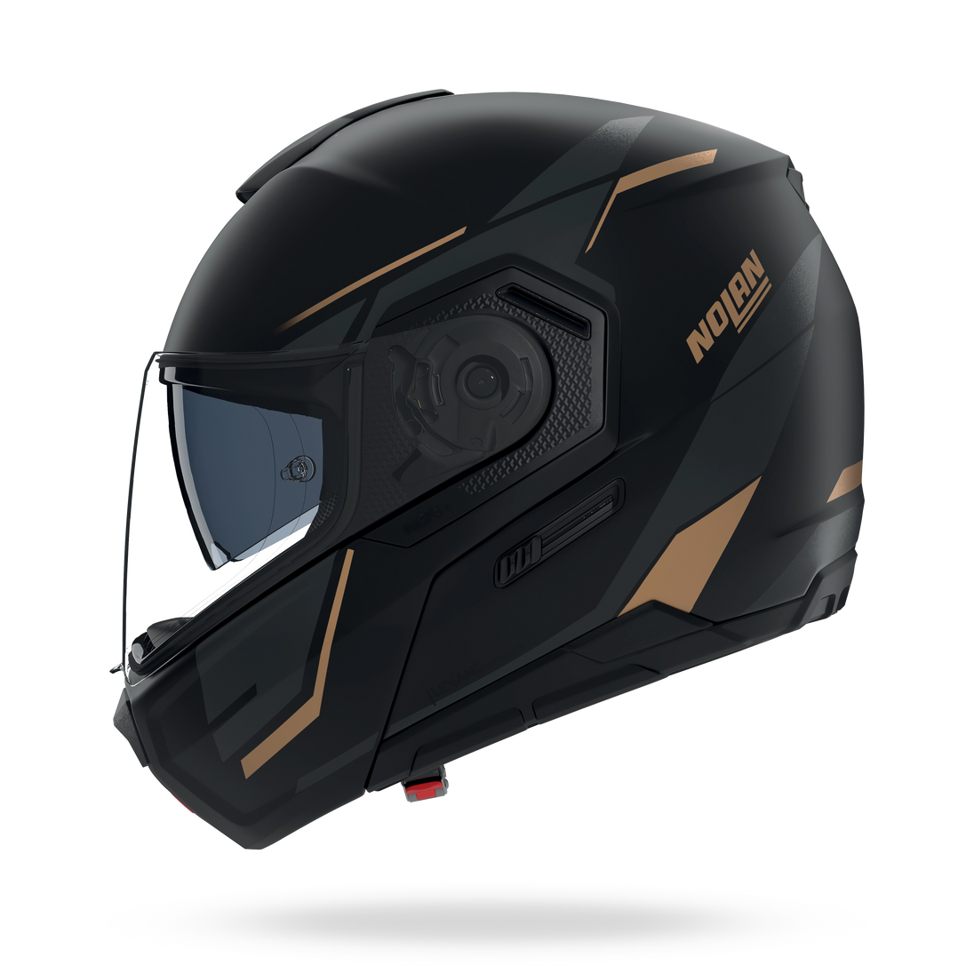 Nolan casco modulare N90-3 06 SINCRONO Nero / Antracite / Oro - XS