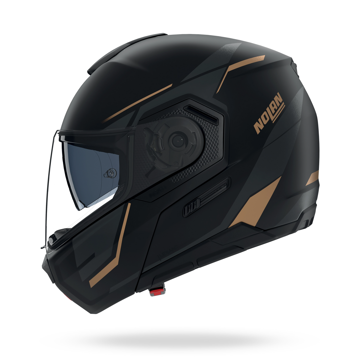 Nolan casco modulare N90-3 06 SINCRONO Nero / Antracite / Oro - XS