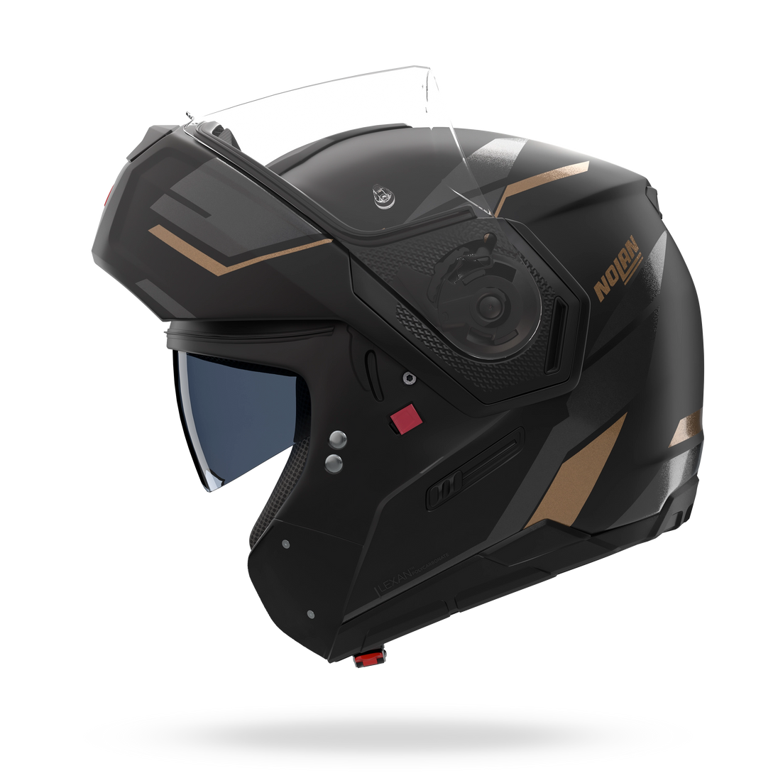 Nolan casco modulare N90-3 06 SINCRONO Nero / Antracite / Oro - S