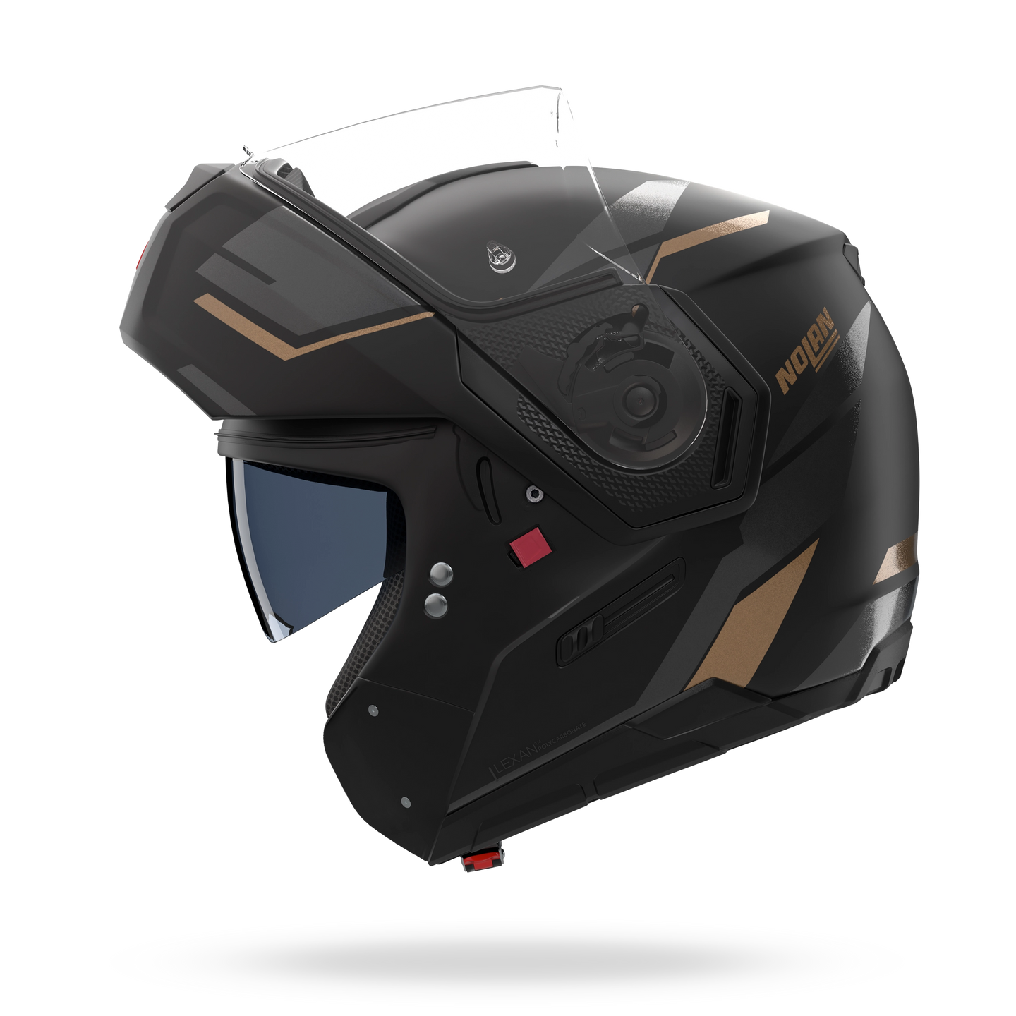 Nolan casco modulare N90-3 06 SINCRONO Nero / Antracite / Oro - S