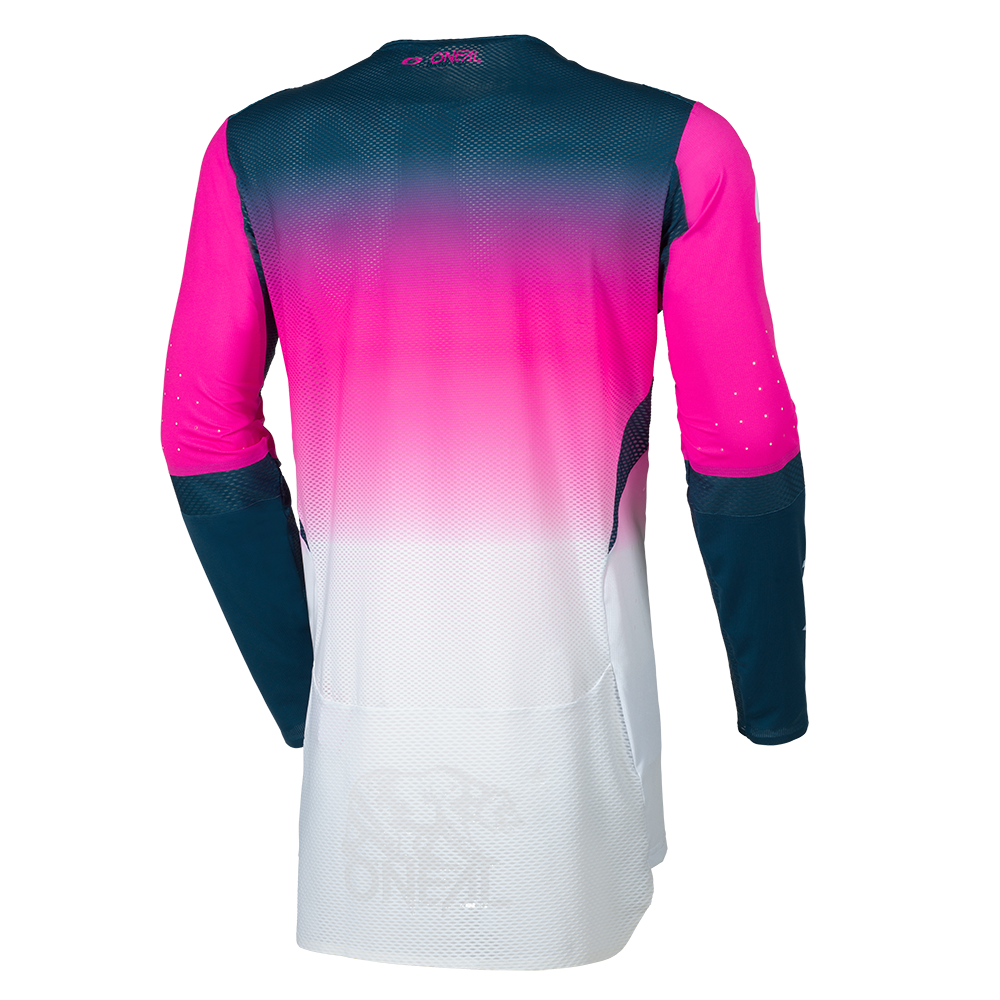O'Neal maglietta cross PRODIGY FIVE FIVE blu navy/bianco/rosa - immagine 2