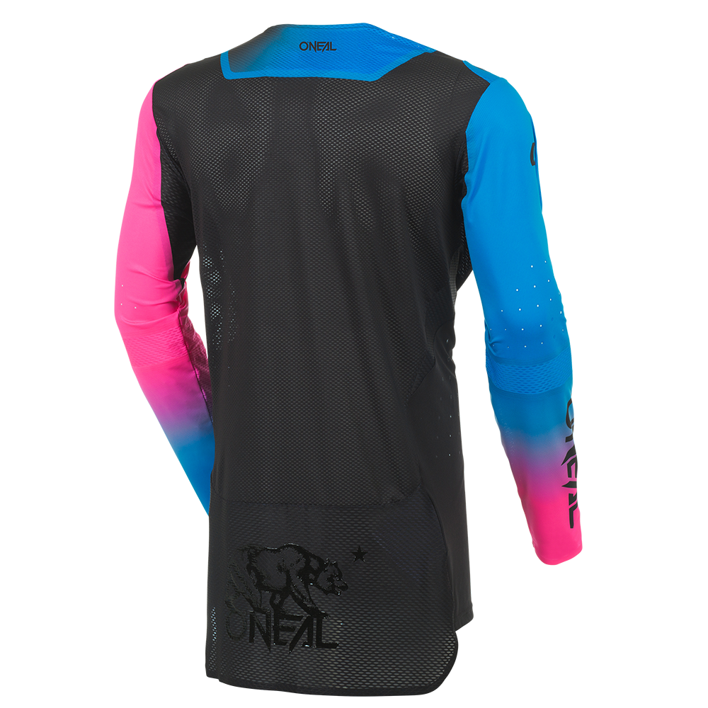O'Neal maglietta cross PRODIGY FIVE SIX nero/rosa neon - immagine 2