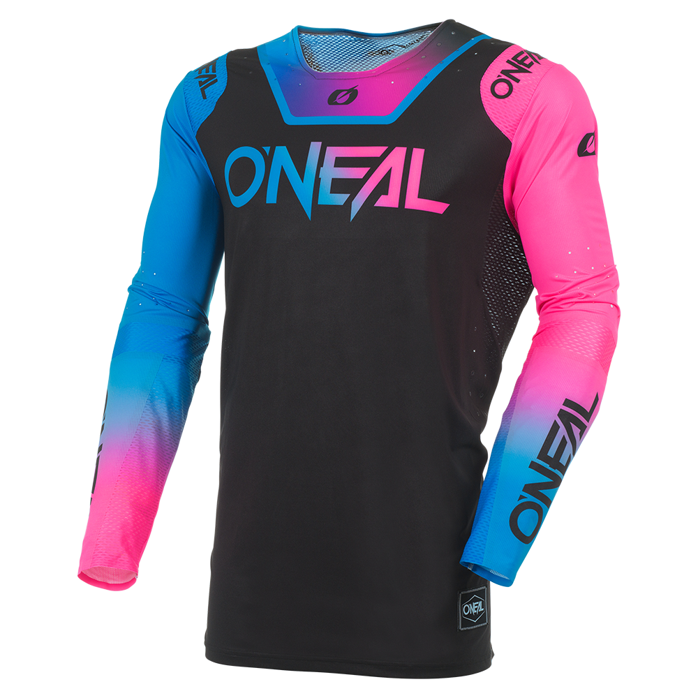 O'Neal maglietta cross PRODIGY FIVE SIX nero/rosa neon