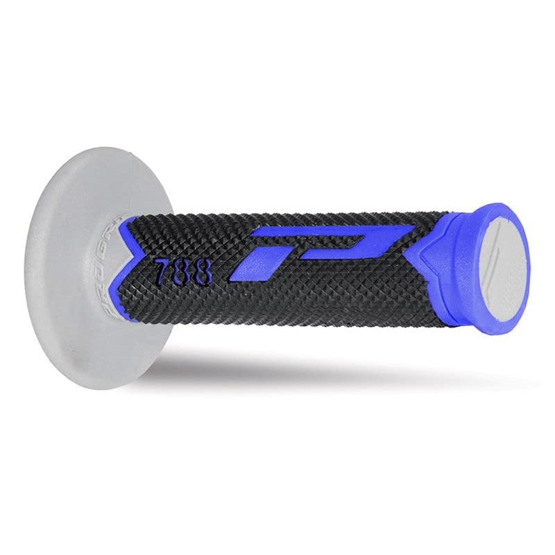 Coppia manopole Pro Grip 788 - blu nero grigio