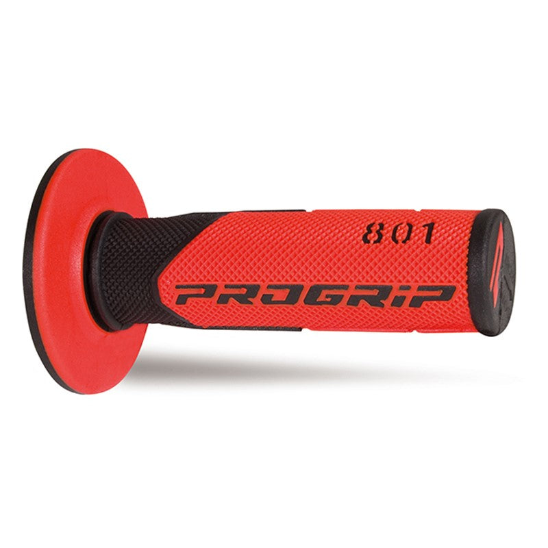 Coppia manopole Pro Grip 801 - nero rosso