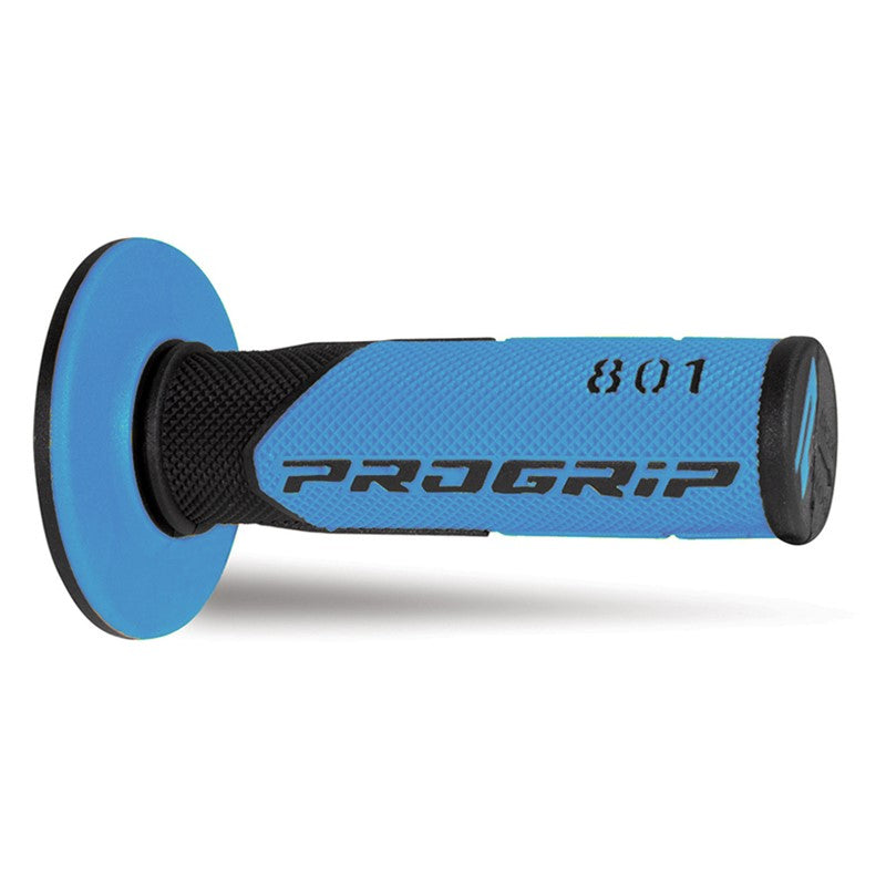 Coppia manopole Pro Grip 801 - nero azzurro