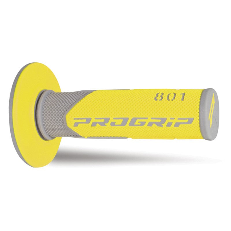 Coppia manopole Pro Grip 801 - grigio giallo