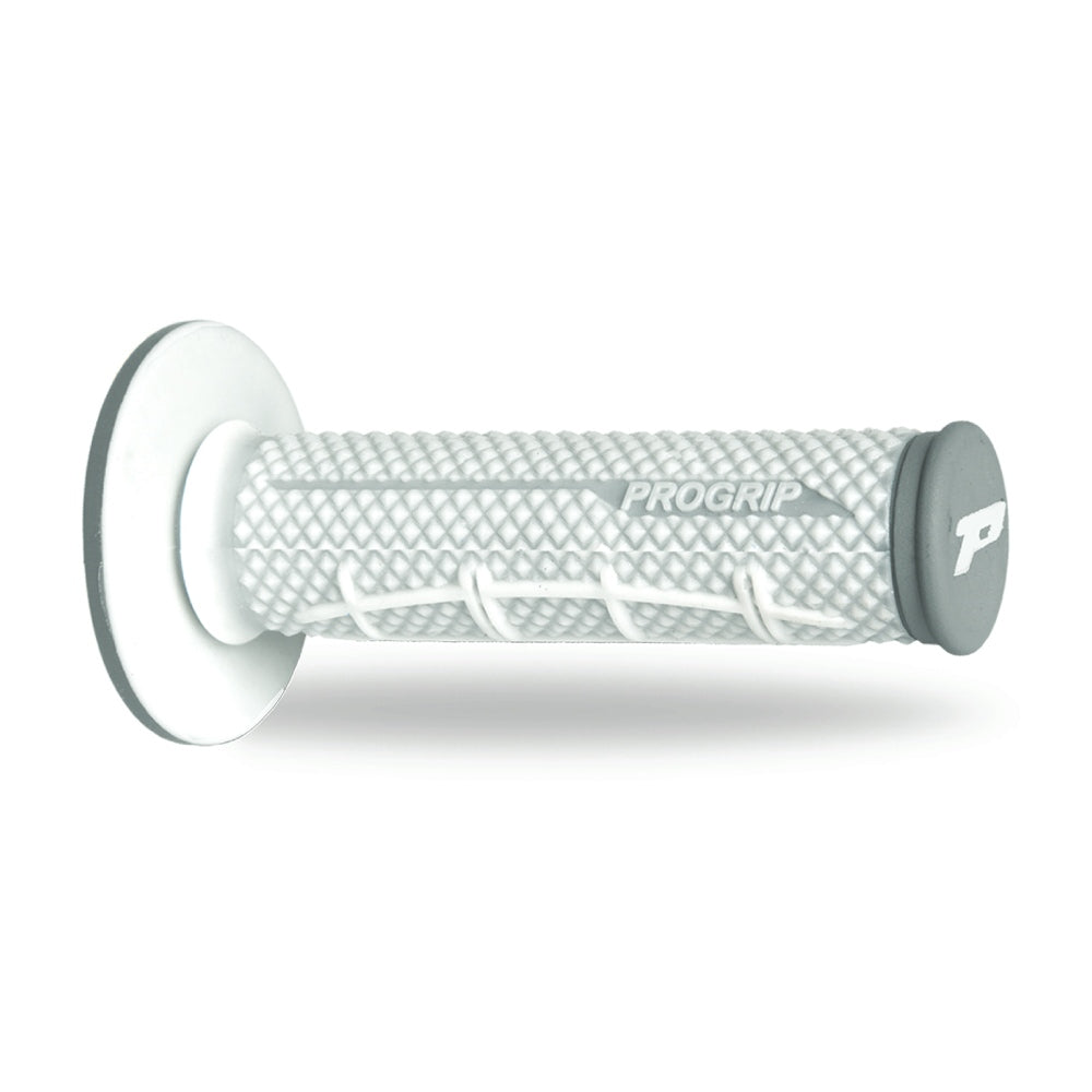 Coppia manopole Pro Grip 802 - grigio bianco