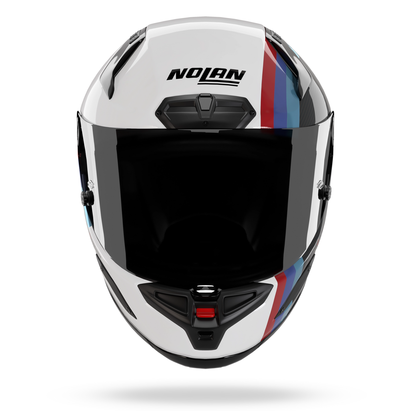Nolan casco integrale X-804 RS ULTRA CARBON GEMINI Bianco / Blu / Rosso - S