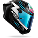 Nolan casco integrale X-804 RS ULTRA CARBON REPLICA HERBERTSON Aquamarina / Bianco - S