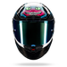 Nolan casco integrale X-804 RS ULTRA CARBON REPLICA HERBERTSON Aquamarina / Bianco - XXS