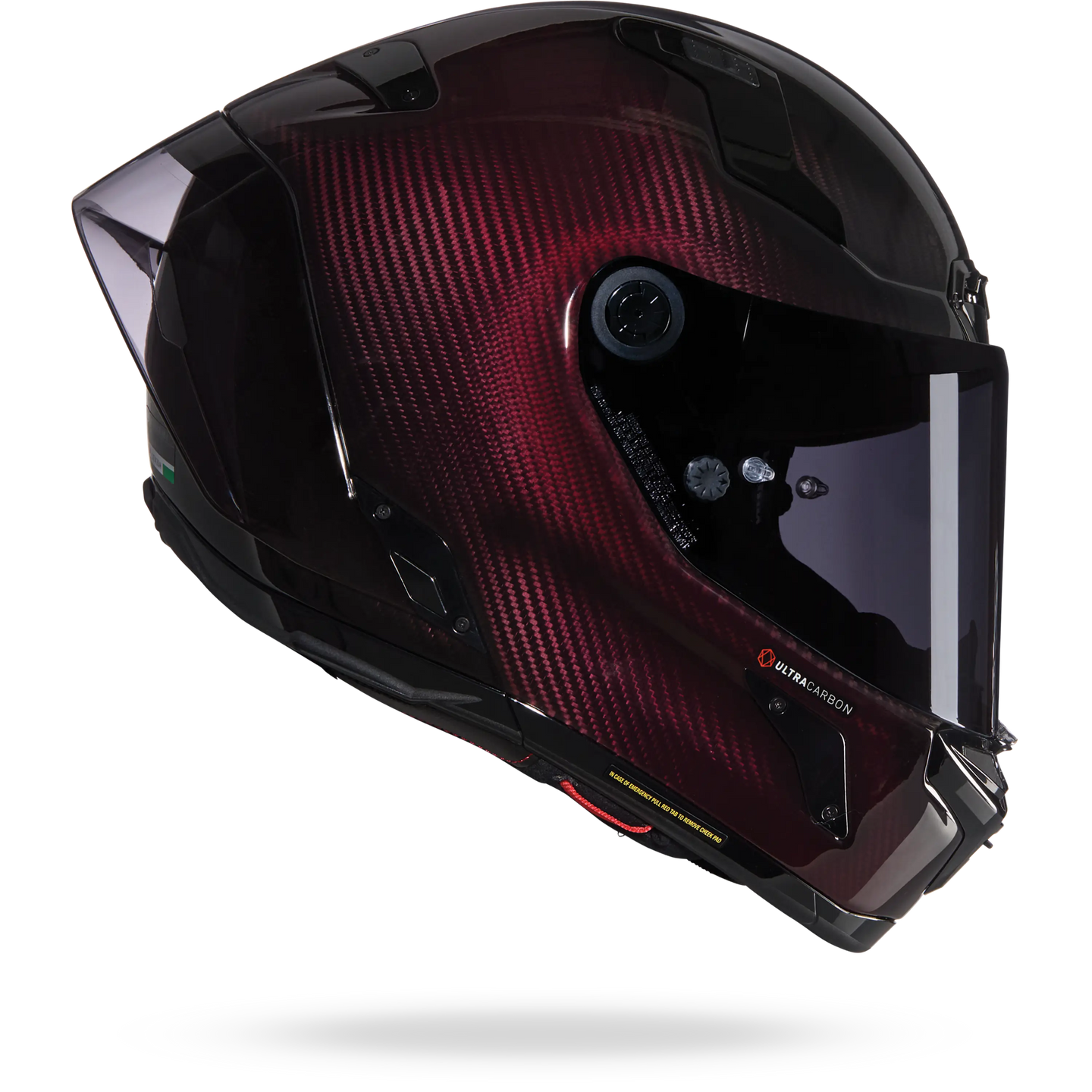 Nolan casco integrale X-804 RS ULTRA CARBON LIQUIDO Rosso - L