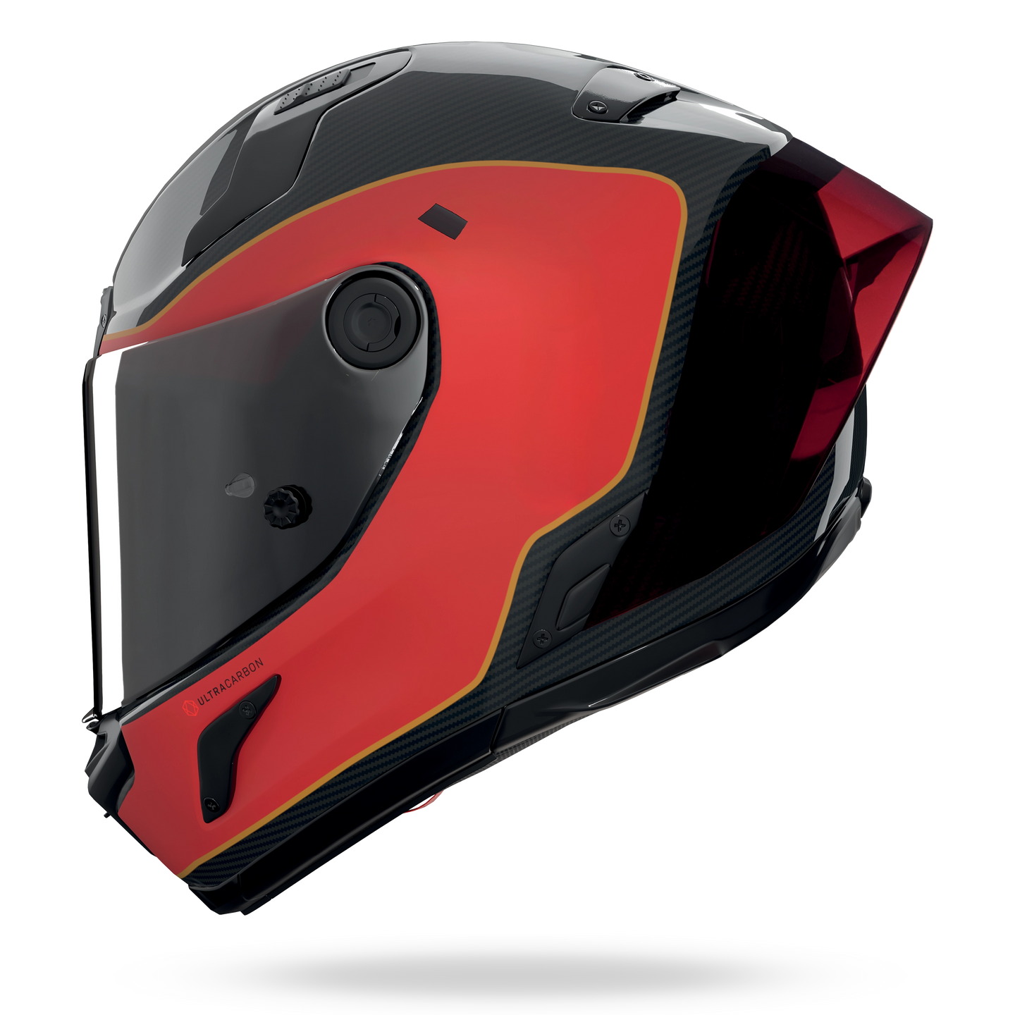 Nolan casco integrale X-804 RS ULTRA CARBON ASSO DI PICCHE Rosso / Sabbia - XS